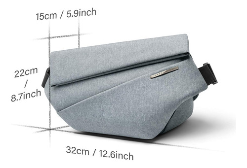 Niid R1: Bolso Sling Multiusos Para Hombro Y Cruzado
