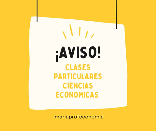 Imagen 5 de 9 de Clases De Apoyo Contabilidad, Economía, Macro, Liq. Suel