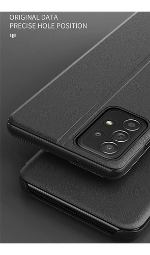 . Fc Funda De Piel Con Tapa Y Ventana Inteligente Para