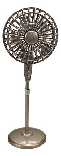 A Decoración De Ventilador De Piso De Casa Negro