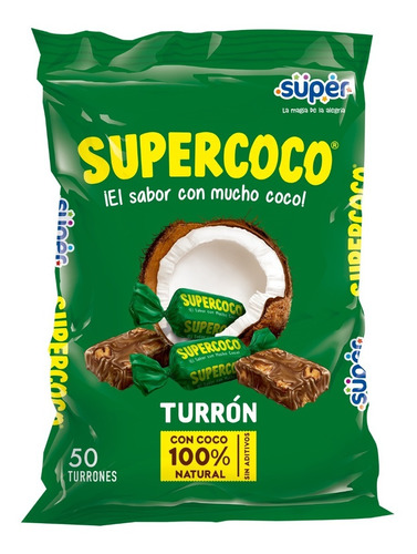 Dulce Super Coco Turron X 50 Und 