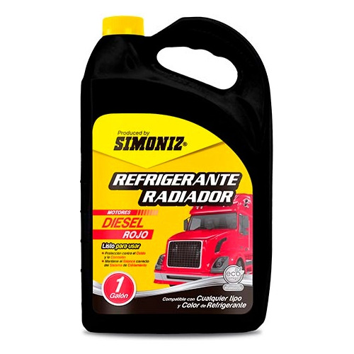 Refrigerante Para Motores Diesel Simoniz X1 Galòn