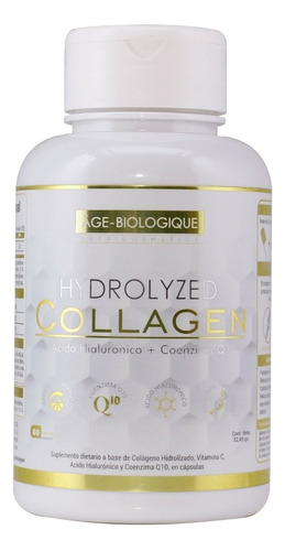 Collagen Hydrolyzed Ac. Hialurónico Q10 Vit C Age Biologique
