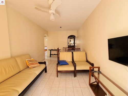 Imagem 4 de 13 de Praia Das Pitangueiras - Quadra Do Mar - 3 Dormitórios - Sala Para 2 Ambientes Com Sacada - Vista Para O Mar - 1 Vaga De Garagem No Prédio - Ap05593 - 68996215