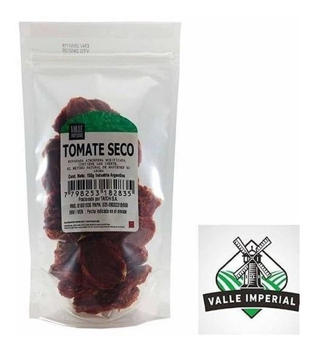 Tomate Seco 150 Gr Marca Valle Imperial