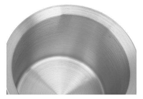 Pote De Derramamento De Cera De Abelha Derretido Em Aço Inox