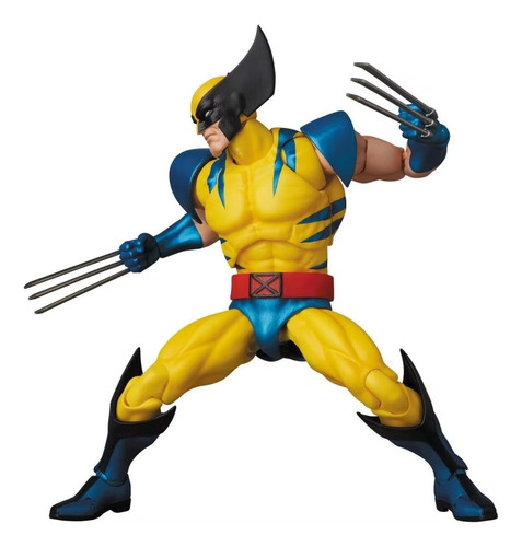 Figuras De Acción Ct Toys Mafex 096 Wolverine Comic X-men