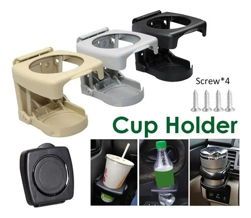 Ml Portavasos Universal For Bebidas De Coche Plegable