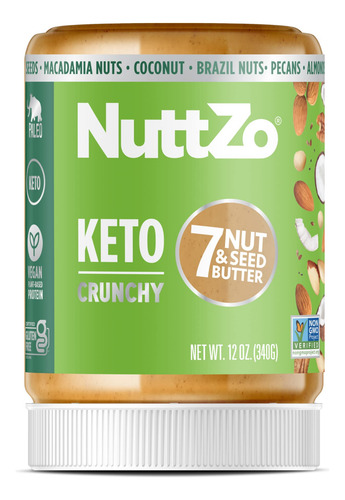 Nuttzo Keto Mantequilla, Crujiente