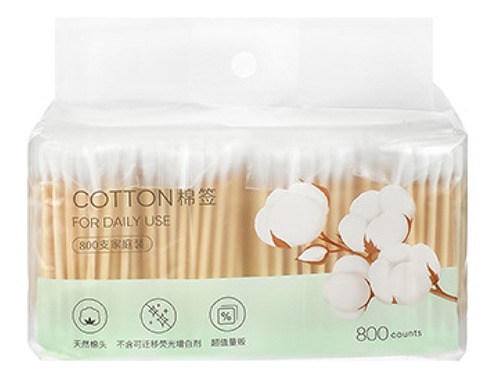 Miniso Cotonetes Blancos 800 Piezas