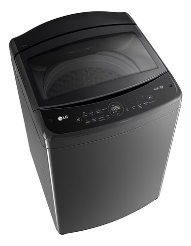 Lavadora LG Carga Superior Ai Dd 19 Kg Con 6 Motion Wt19bv6 Color Negro