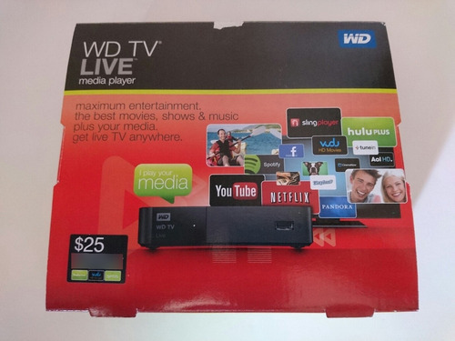Wd Tv Western Digital Live Streaming Reproductor Mkv Mp4