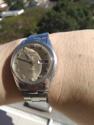 Relógio Especial Seiko 6106-8000 Calibre Raro Feito No Japão