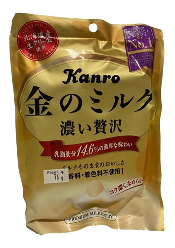 Imagem 1 de 1 de Bala Kin No Milk Leite Candy Kanro Importado Japão