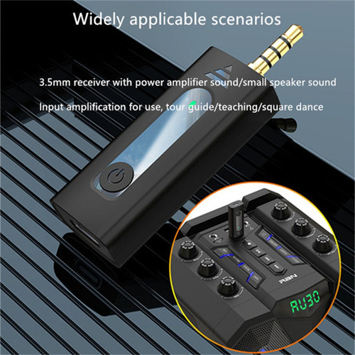 2pcs Microfone De Lapela Sem Fio Para Gravação De Câmera