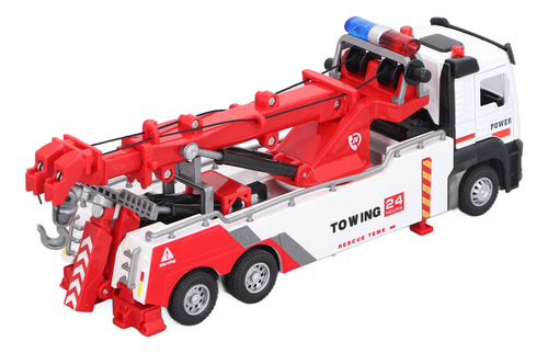 Vehículo De Ingeniería Modelo 1:32, Camión Grúa De Juguete P