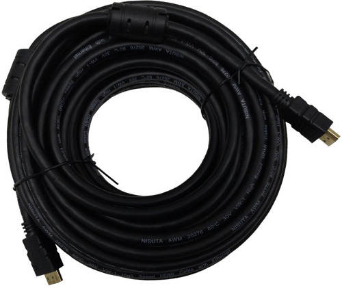 Cable Hdmi A Hdmi - Nisuta - V 2.0 4k Ultra Hd 2160p 10 Mts