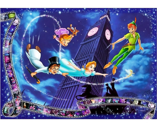Rompecabezas Ravensburger Disney Peter Pan 1000 Piezas 14+