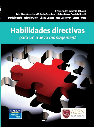 Habilidades Directivas Para Un Nuevo Management 1.° Edición 