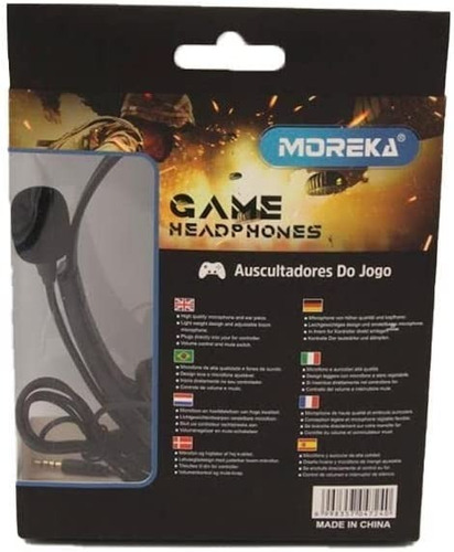 Audífonos Para Videojuegos Moreka G10