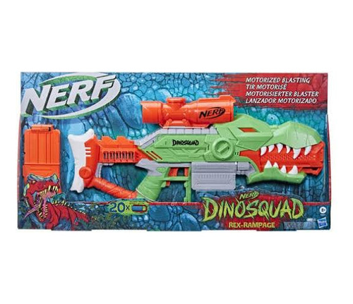 Nerf Dinosquad Rex-rampage Lanzador Motorizado 