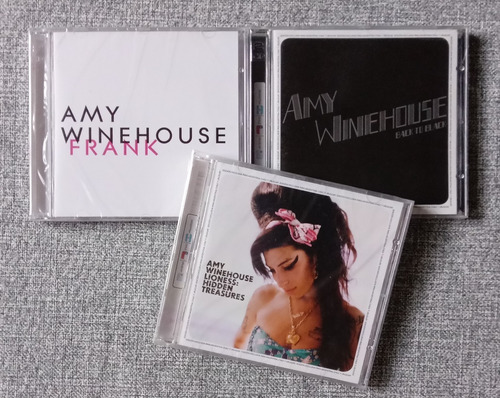 Lote Cd Amy Winehouse Back Frank Hidden (sellados Nuevos)