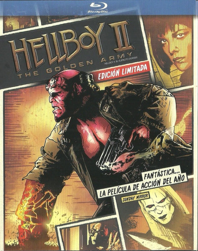 Hellboy 2 | Blu Ray Ron Perlman Película Nuevo