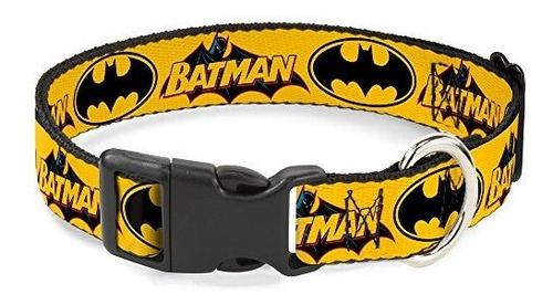 Cat Collar Breakaway Vintage Batman Logo Bat Signal 3 Yellow