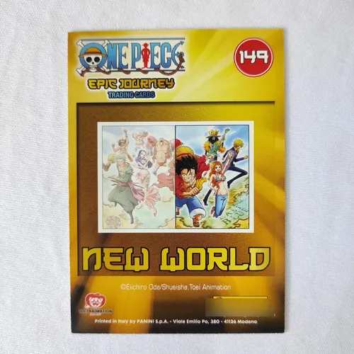 Carta Anime One Piece Epic Journey New World 149 Original