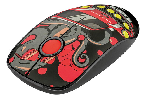 Mouse Inalambrico Silencioso 2.4ghz Trust Sketch Rojo