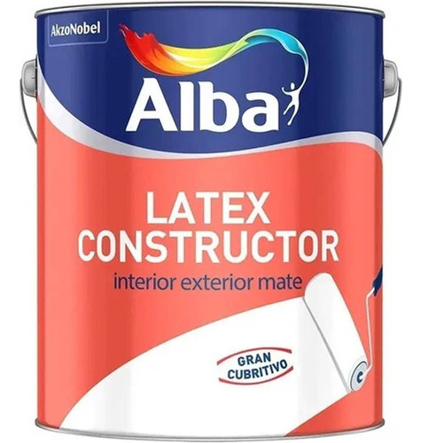 Alba Latex Profesional Interior Exterior Constructor 4 Lt Mm