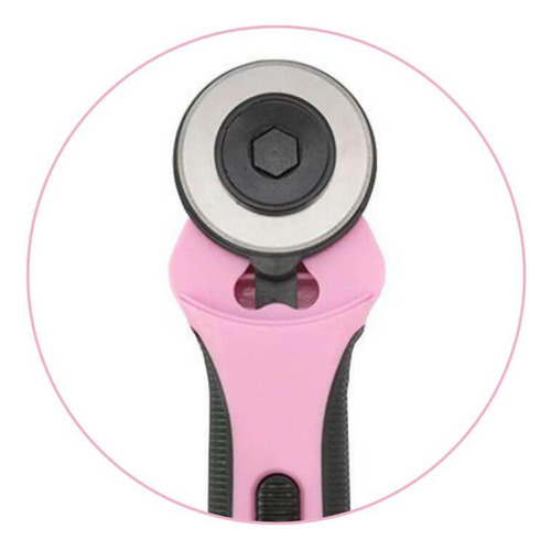 Cortador Circular Rosa Com Lâmina Para Cartonagem Marpax