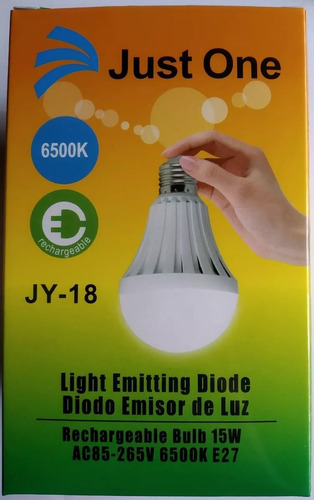 Foco Led 15w Recargable Portátil Colgante