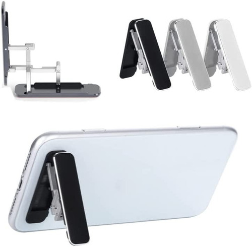 Soporte Universal Para Celular Mini Plegable Aleación Metal