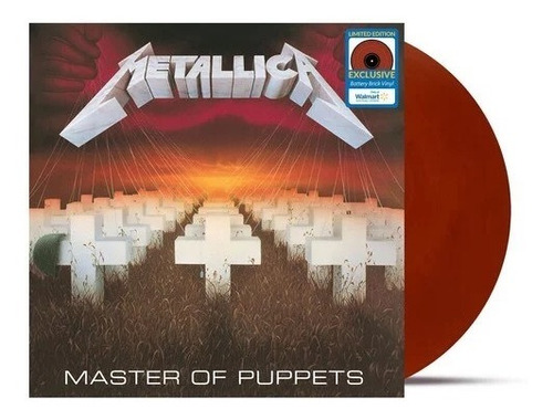 Metallica Master Of Puppets Vinilo Edicion Limitada