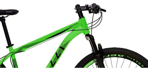 Bicicleta Colli Atalanta, Aro 29 Aero, Freio A Disco, Quadro Cor Verde