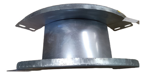 Bandeja Lisa Curva Vertical, Externa 100x50 Zn