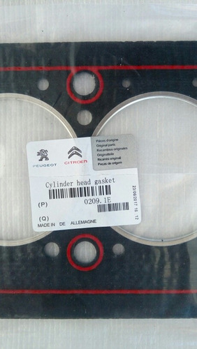Empacadura Camara Centauro 1.6 Peugeot 206 207 Dongfeng S30