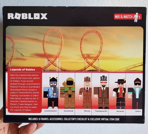 Personagem Roblox Boneco 100% Original + Código Item Do Jogo