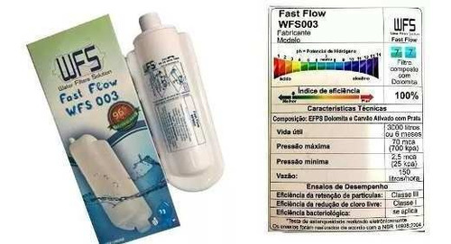 Refil Wfs 003 Fast Flow Compativel C/ Latina 3 Estágio