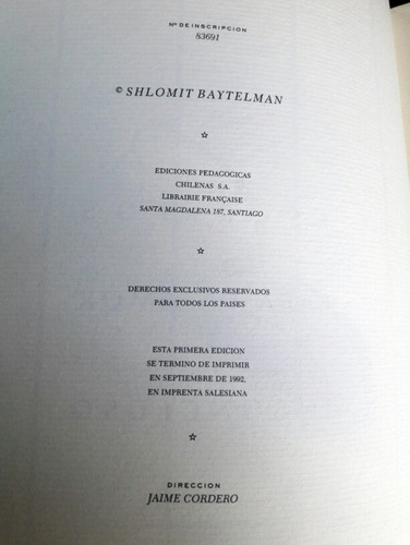 Schlomit Baytelman - Escritos Para Un Amor Inconcluso. (Usado)
