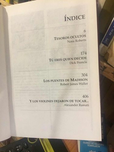 Tesoros Ocultos Tieres Quien Decide Los Puentes De Madison (Usado)