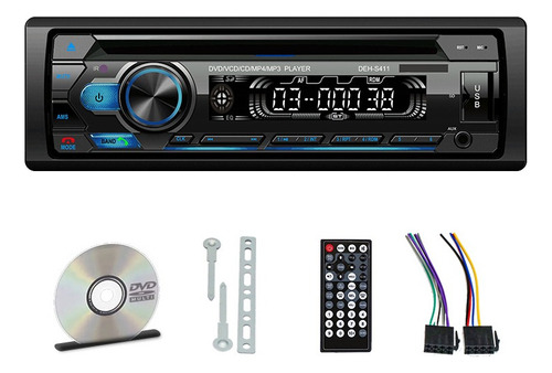 . Auto Radio Estéreo 1 Din Bluetooth Dvd Cd Con Reproductor