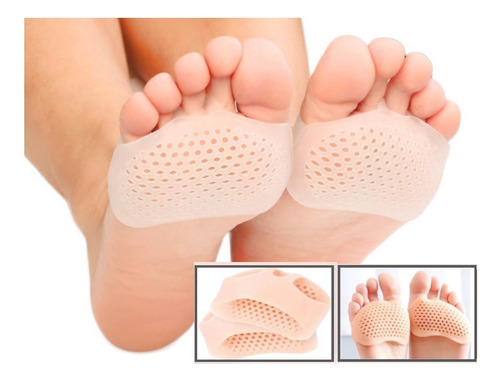 1 Par Solas Silicone Proteção Sapatos Conforto E Proteção-