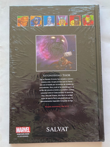 Comic Marvel: Astonishing Thor. Tapa Dura. Colección Salvat.