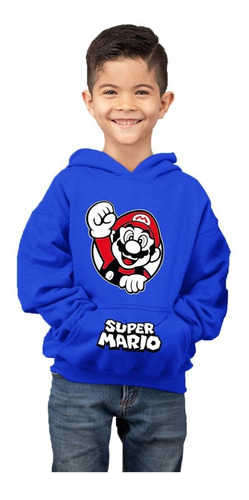 Pleron Estampado Niño Mario Bros / Mario R274g274