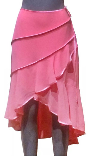 Falda Elegante Cruzada Asimétrica Para Dama + Regalo