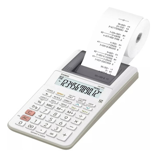 Calculadora Impresora Miniprint  Casio Hr-8rc