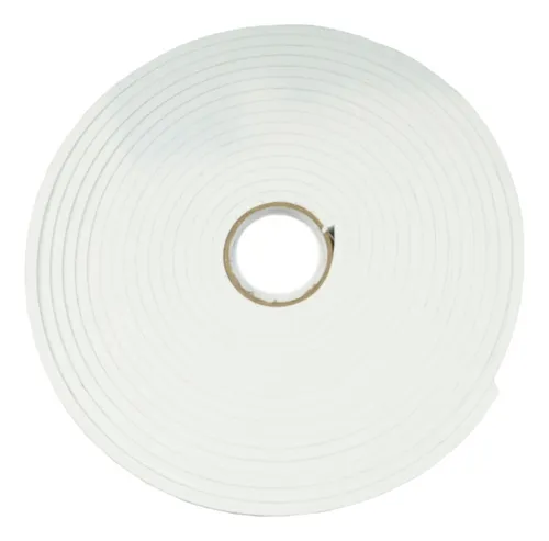 Burlete Autoadhesivo Para Ventanas Puertas Frio Goma 6 Mts Color Blanco Liso