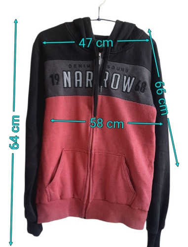 Campera Con Capucha Hombre Narrow Modelo Narrow (Usado)